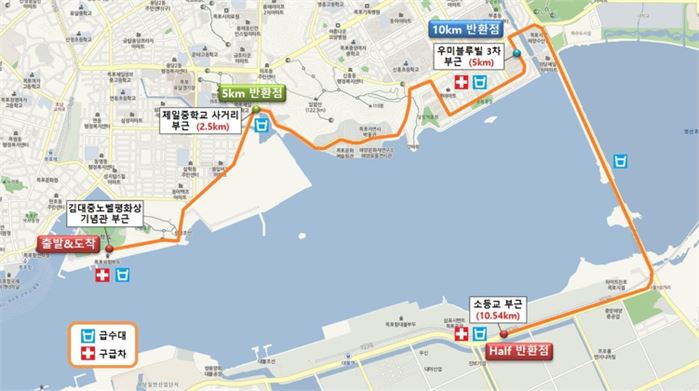 목포시, 제4회 김대중마라톤대회 개최