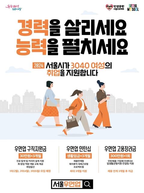 「서울우먼업프로젝트」포스터
